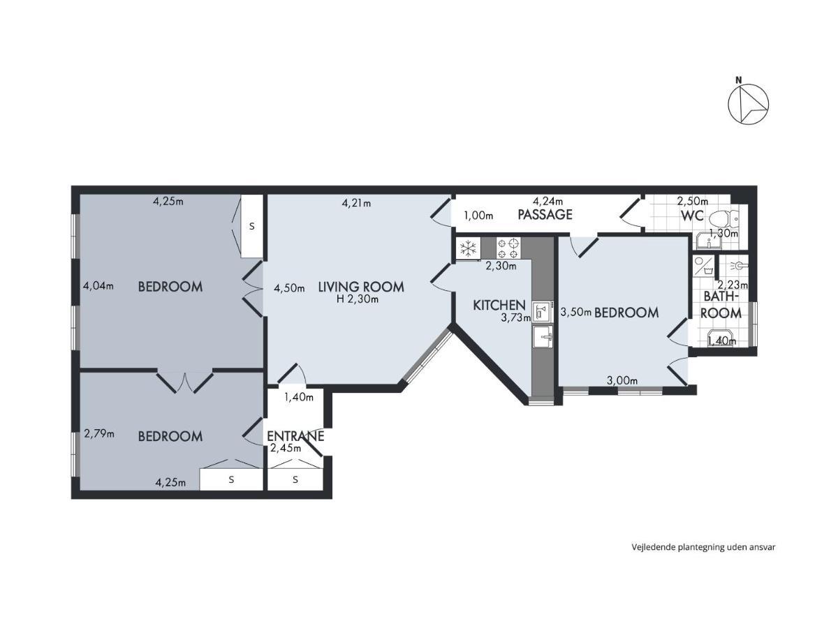 Sanders Stage - Endearing Three-Bedroom Apartment Near Nyhavn København Eksteriør bilde